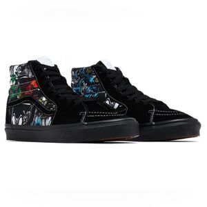 VANS Sk8-hi top Villains Disney limited edition lace up shoes sneakers sz 8.5